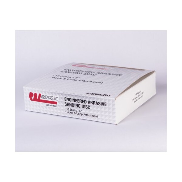 Rbl Products 6 ENGINEERED ABRASIVE No 2500 15/BOX RB4-62500 - main